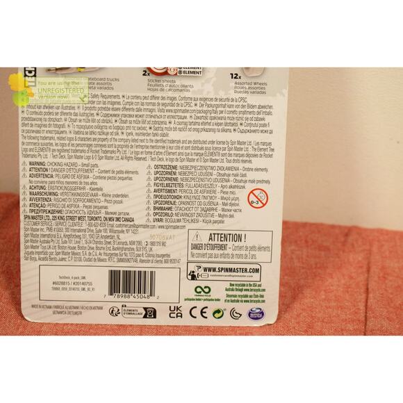 Tech Deck Element Skateboards Mini Fingerboards 4 Pack - Picture 6 of 7